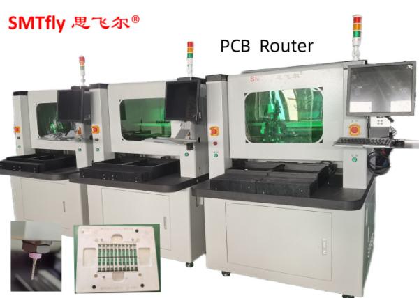 Quality PCB Manufacturing Machine / PCB Depaneling Router Machine with 0.01mm Precision for sale