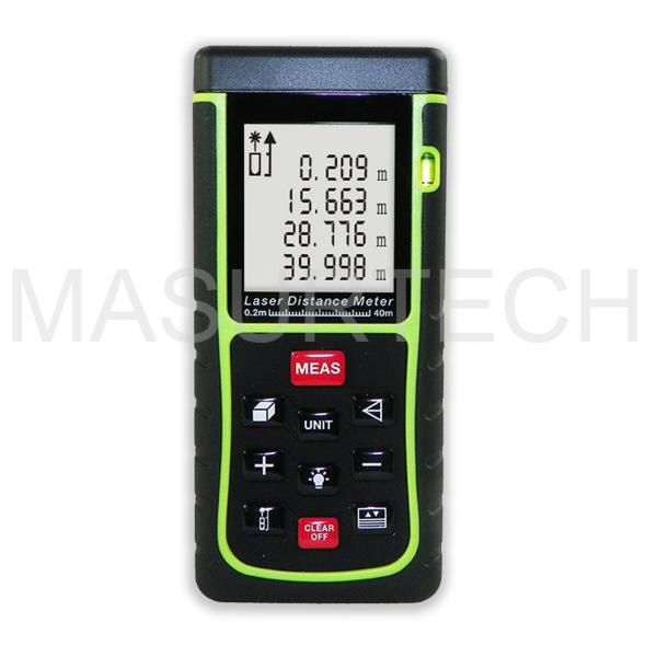 Laser Distance Meter Rangefinder Range Finder trena Tape ruler Measure Area