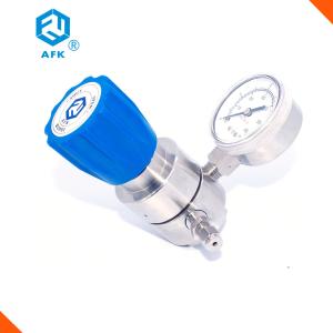 Wholesale AFK Nitrogen Hydrogen Argon Nitrogen Low Pressure Stainless Steel 2nd stage regulator from china suppliers