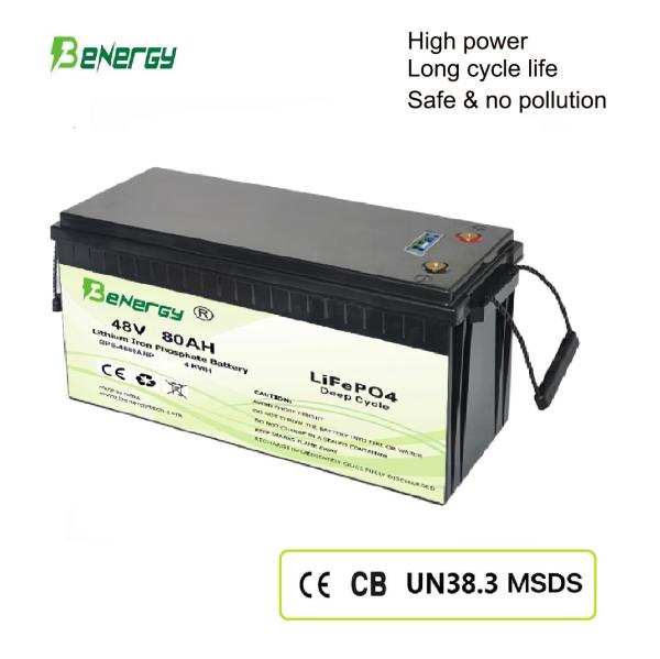 48V 80AH Lithium Battery Pack for Electric Vehicles E-Scooters and Golf Carts