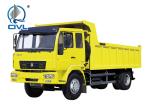 Heavy Duty Dump Truck 8 Ton 4 X 2 , SINOTRUK SWZ Diesel Tipper Truck for Sale 6