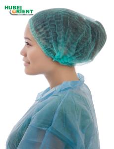 Wholesale Double Elastic 20G/M2 Nonwoven Disposable Mob Cap from china suppliers