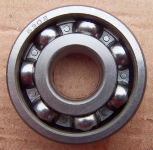 Wholesale 6302 2Z Steel Cage Deep Groove Ball Bearings Single Row ABEC-7 / ABEC-5 from china suppliers