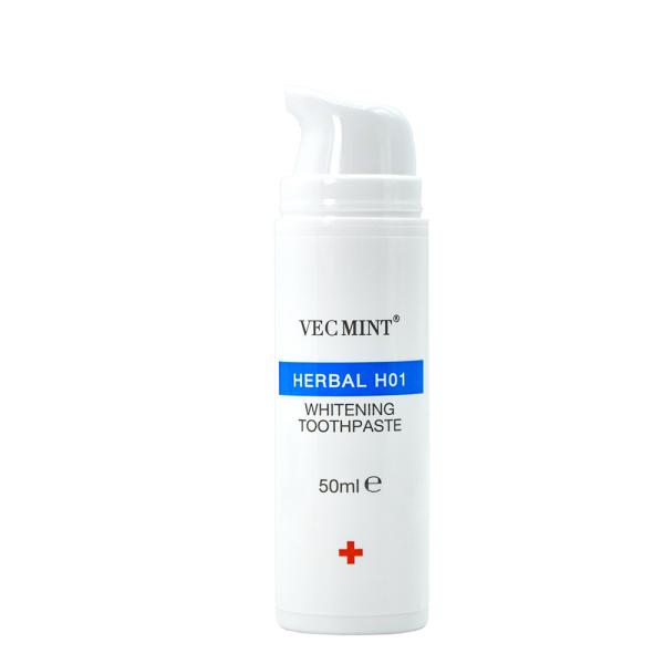 VECMINT Herbal H01 Whitening Toothpaste 50ml Herbal Formula for Teeth Whitening