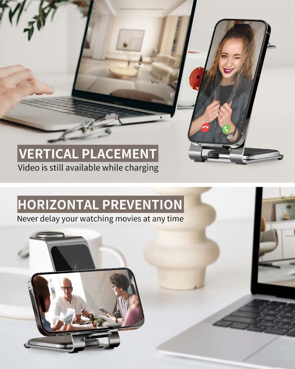 Factory Origin Metal Wireless Charger Compatible with IPhone OEM ODM