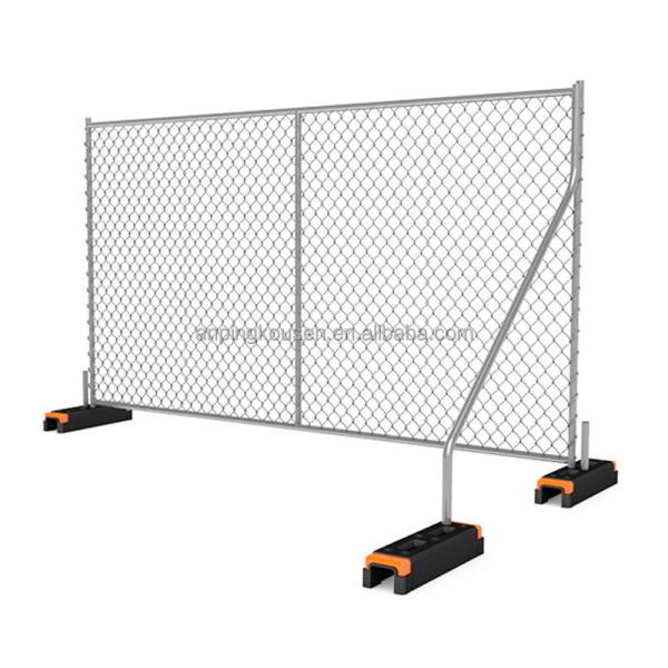 8 feet x 10feet Heat Treated Eco Friendly PVC Coated Galvanized Temporary Fence