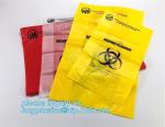 Colored Biodegradable Clinical Waste Bags Medical Biohazard Waste Bag,