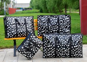 Wholesale Double Handle Colorful Design Customized Shopping Bags With Zipper Closure from china suppliers