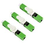 Sc Apc fast connectors fiber optic, Assembly single mode optic fast connector