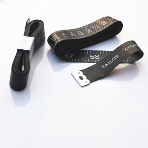 Wholesale Black Bold Number Body Measuring Tape , Soft Fabric Cloth Sewing Tape Measure OEM from china suppliers