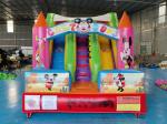 Commercial Digital Printing Inflatable Dry Slide Mickey Mouse Cartoon Inflatable