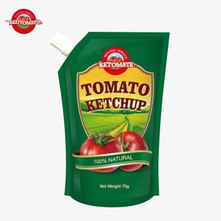 Available At Factory Prices, Our Convenient 70g Sachets Of Ketchup Meet