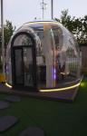 Hotel Transparent Polycarbonate Luxury Prefabricricated Prefab Set Living Dome