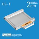 Wireless Industrial Floor Truck Scale with ±0.1% Accuracy in Kg/lb Units