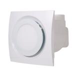 ABS Material 6 Inch Square Wall Mounted Bathroom Ventilation Exhaust Fan For