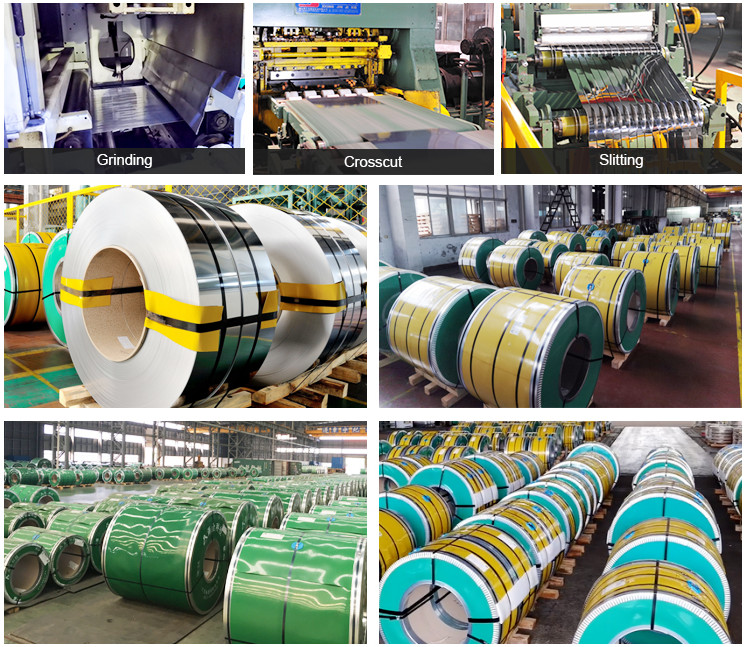 Thickness 2mm Cold Rolled Stainless Steel Coils Grade 304 316 201