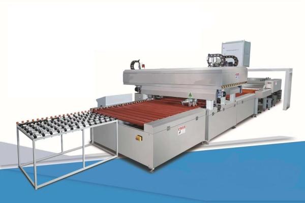 Glass Double Edging Machine 4000 Kg Horizontal Four Side Glass Edge Polishing