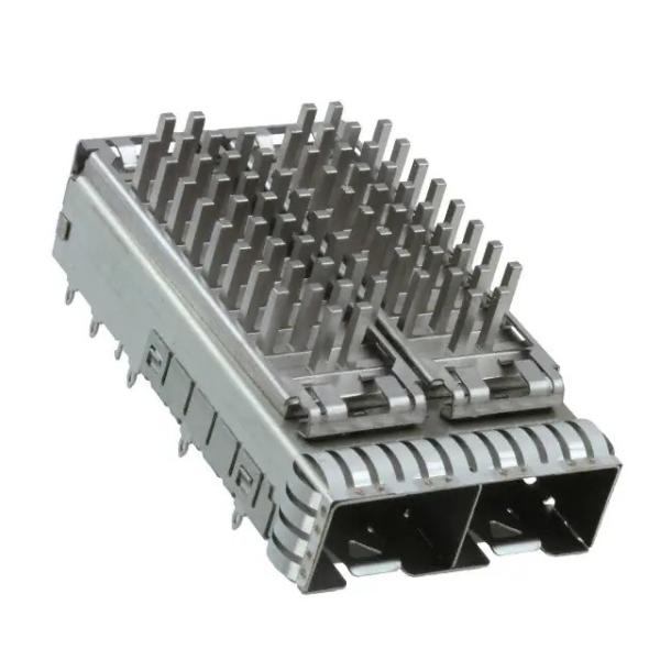 TE 2198230-3 SFP+ 1x2 Cage Assembly Connector With Lightpipe 16 Gb/S External
