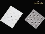 TYPE III 12W Street Light Module , led light lens SMD 3030 Aluminum MCPCB