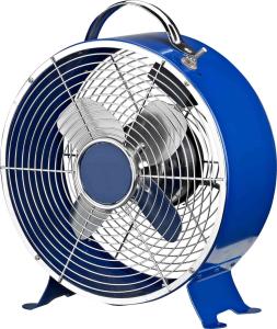Wholesale 9 Inch Powerful Retro Metal Fan 2 Speed 3 Blade BSCI Copper Motor from china suppliers