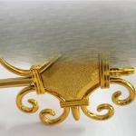 Insulating Glass Decorative Georgian Bar with Big Flower Shape Enhance Your