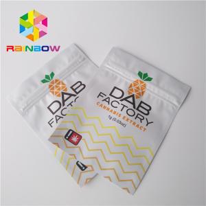 Wholesale Aluminum Foil Plastic Pouches Packaging Moisture Proof For CBD Oil Gummies Weeds from china suppliers