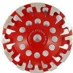180mm 7 Inch Diamond Cup Wheels Medium Bond With Z Shape Segments