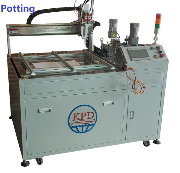 2 component Silicone Molding Potting Compounds Glue Mixing and Dispensing