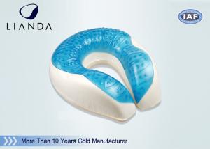 Wholesale U shape memory foam traveling cooling gel pillow RHOS CE 30*29*11cm from china suppliers