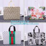 Factory price high quality fashion customize handle laminated non woven bag,