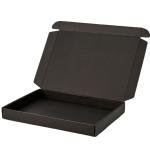 Factory customized wholesale design corrugated packaging shipping black mailer