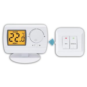 Wholesale White ABS 220V Digital Gas Boiler Temperature Controller RF Room Thermostat from china suppliers