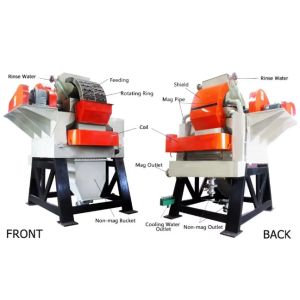 Vertical Ring High Intensity Wet Ilmenite Magnetic Separator