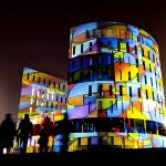 Creative 3d Projection Animation Manufacturer Mapping Large Wall Projection
