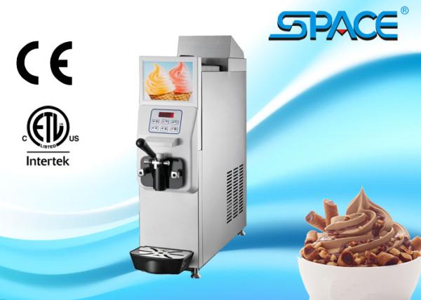Countertop Soft Serve Ice Cream Machine , Single Flavor Mini Ice Cream Maker