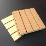 Fireproof Grade A1 Wooden Panel for Wall and Ceiling Decor Acoustic Sound