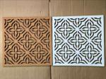 Factory Directly Price Adhesive 12''x12'' 4 pack Cork Board with Hollowing