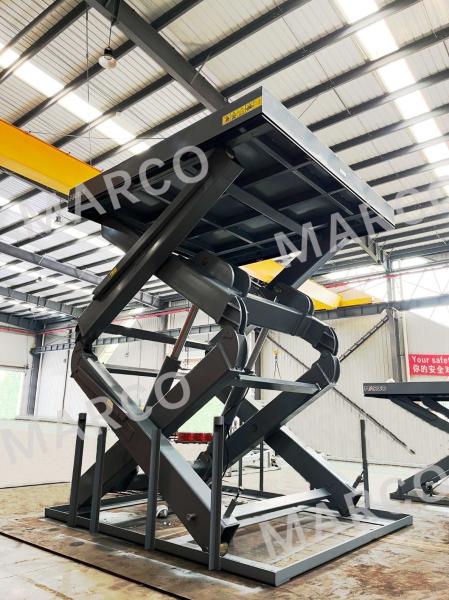 M6.5-100270-D22HK 10 Ton Heavy Duty Hydraulic Scissor Lift Table for Loading