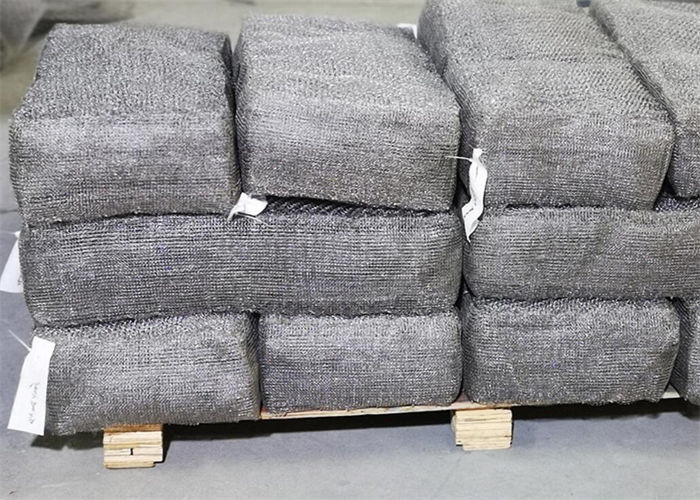 Integral Pad PVC Ring Type Demister Pads Vessel Round Rod Support Anti Alkali