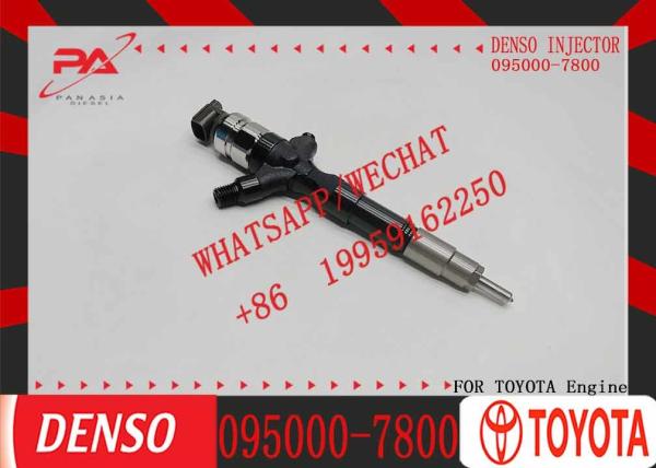 Professional Fuel Denso Common Rail 095000-7800 For Toyota- Hiace Hilux 2kd-ftv