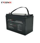 Black Color Bluetooth Lithium Li Ion Battery Pack Self Heated Lifepo4 12V 100Ah