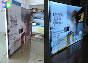 Wholesale Outdoor Aluminum Frameless Fabric Light Box Advertising 28 mm Thickness from china suppliers