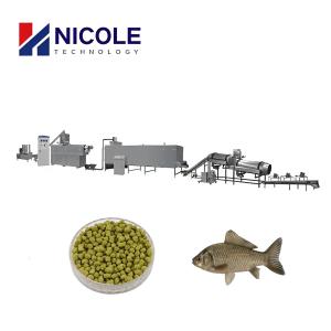 Wholesale Complete Automatic Extrusion Floating Fish Feed Production Line 500kg/H from china suppliers