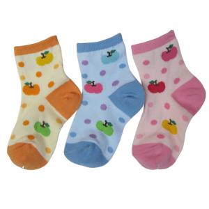 Wholesale Soft knitted custom design, color cute candy Colors Children's Socks from china suppliers