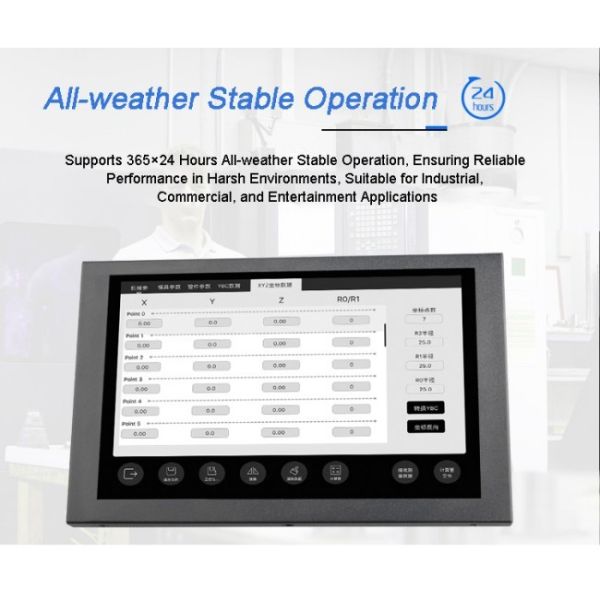 Next-Gen 13.3-inch Wireless TouchScreen Display Embedded Seamless Human-Machine Interaction