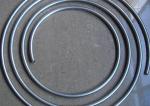 Long Round Stainless Steel Coiled Tubing / Metal Pipe Coil With ISO9001