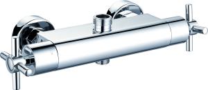 Wholesale Chrome Polished Thermostatic Bath Mixer With Hot And Cold Mixer T80811 from china suppliers