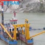 Cutter Head Power 108kw Diesel Engine 12 Inch Cutter Suction Dredger with