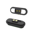 Customized 2 Pin Magnetic Connector 12V Magnetic Male Female Connector Black