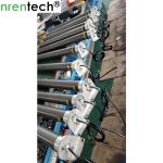 3.5m pneumatic telescopic mast inside wires for mobile light tower, fire truck